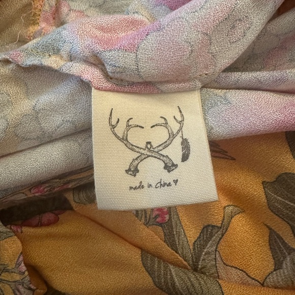 SPELL Blue Skies Wrap Top - S - Picture 7 of 8